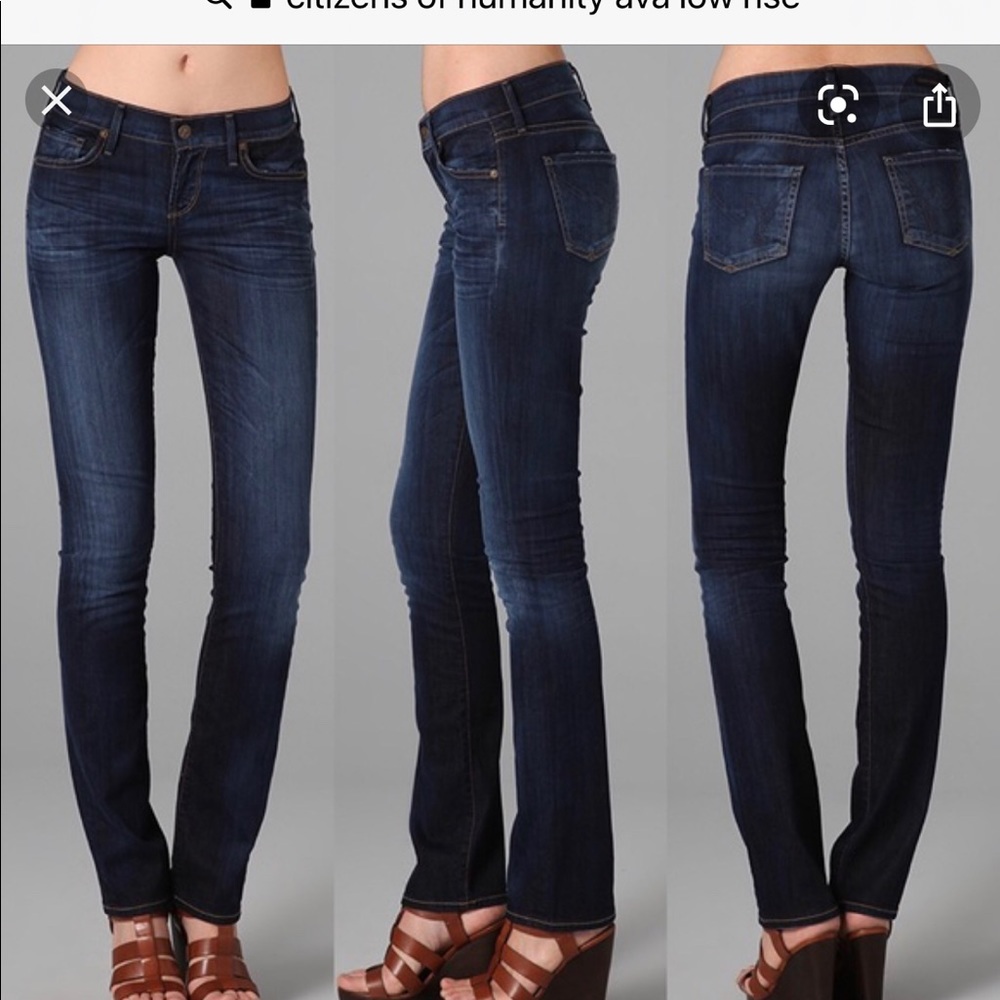 Citizens of Humanity Ava Low Rise size 27